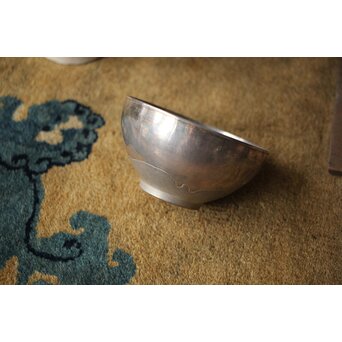 銀天目碗　M411 