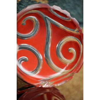 三代 鈴木表朔 鈴木雅也 透胎曲輪平棗　Q359 