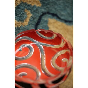 三代 鈴木表朔 鈴木雅也 透胎曲輪平棗　Q359 