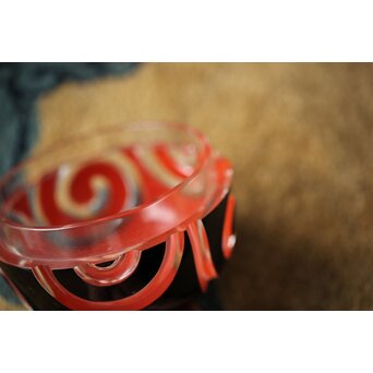 三代 鈴木表朔 鈴木雅也 透胎曲輪平棗　Q359 