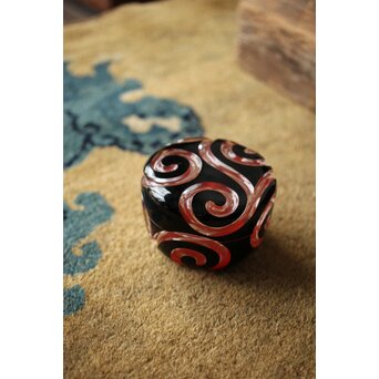 三代 鈴木表朔 鈴木雅也 透胎曲輪平棗　Q359 