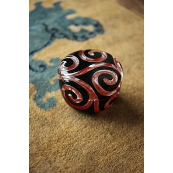 三代 鈴木表朔 鈴木雅也 透胎曲輪平棗　Q359 