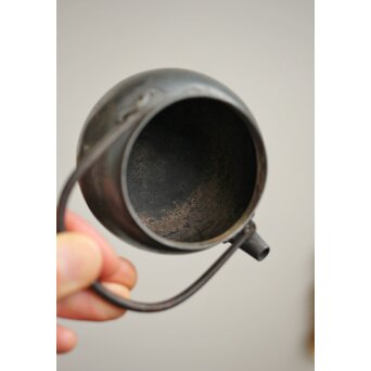 鉄提手 玉環 銀砲口急須　M412 