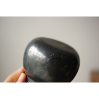 鉄提手 玉環 銀砲口急須　M412 