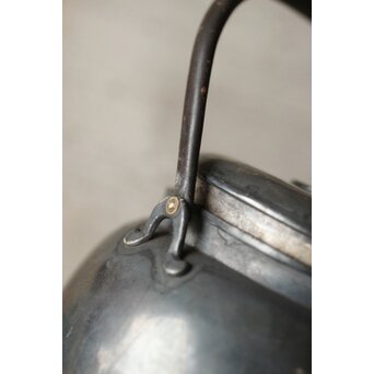 鉄提手 玉環 銀砲口急須　M412 