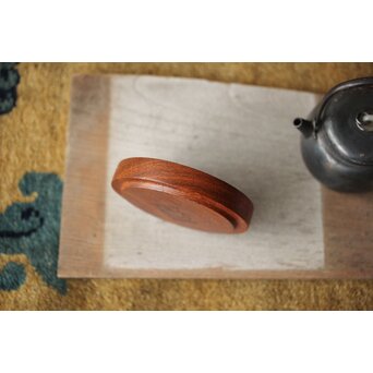 菊紋瓶敷 デンマーク DIGSMED チーク コースター　X453 