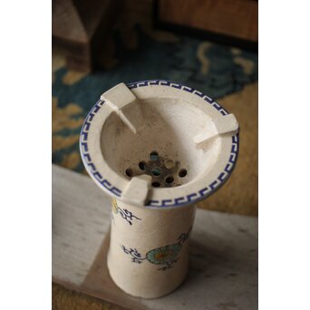 倣 粟生屋 再興九谷焼 涼炉　P476 