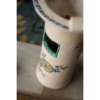 倣 粟生屋 再興九谷焼 涼炉　P476 