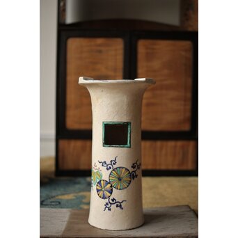 倣 粟生屋 再興九谷焼 涼炉　P476 