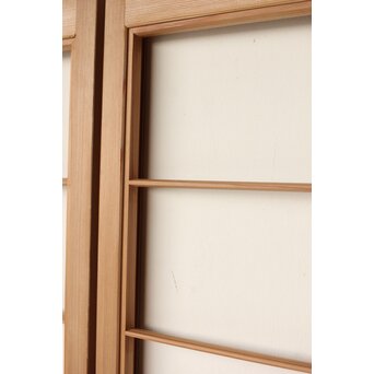 上手意匠 組子雪見障子 6枚1組　F267 