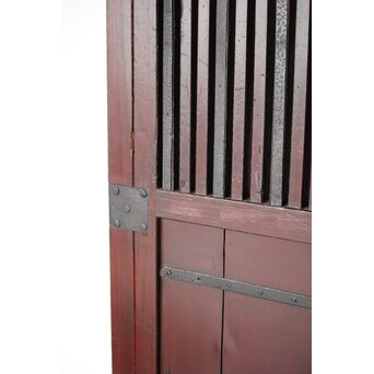 巾着金具 鉄格子蔵戸　W0150 