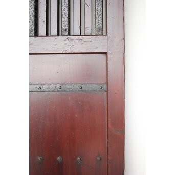 巾着金具 鉄格子蔵戸　W0150 