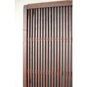 巾着金具 鉄格子蔵戸　W0150 