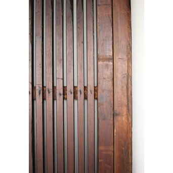 巾着金具 鉄格子蔵戸　W0150 