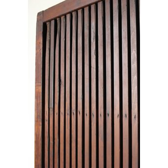 巾着金具 鉄格子蔵戸　W0150 