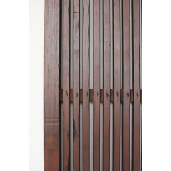 巾着金具 鉄格子蔵戸　W0150 