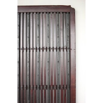 巾着金具 鉄格子蔵戸　W0150 