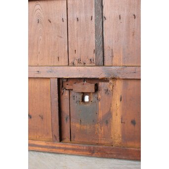 巾着金具 鉄格子蔵戸　W0150 