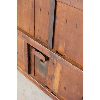 巾着金具 鉄格子蔵戸　W0150 