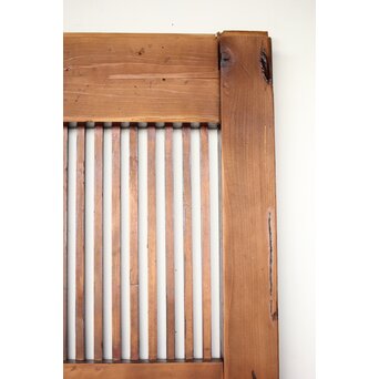 細格子蔵戸　W0151 各所傷みあり