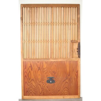 金網張 格子蔵戸　W0152