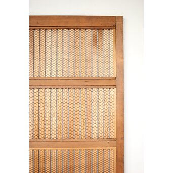 金網張 格子蔵戸　W0152 