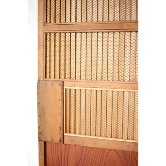 金網張 格子蔵戸　W0152 