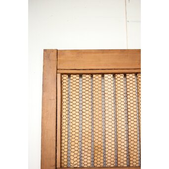 金網張 格子蔵戸　W0152 