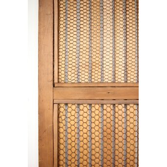 金網張 格子蔵戸　W0152 