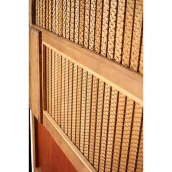 金網張 格子蔵戸　W0152 