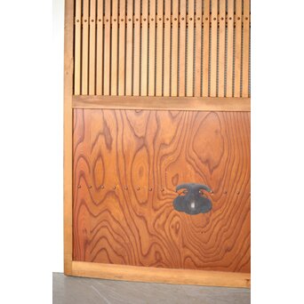 金網張 格子蔵戸　W0152 