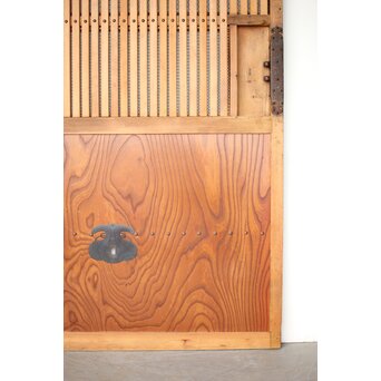 金網張 格子蔵戸　W0152 