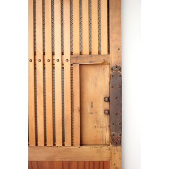 金網張 格子蔵戸　W0152 