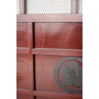 金網升格子蔵戸　W0153 