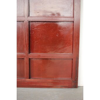 金網升格子蔵戸　W0153 腰板の良杢が見えないのが残念