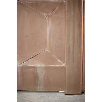 銅張門扉一対　W0154 