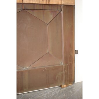 銅張門扉一対　W0154 