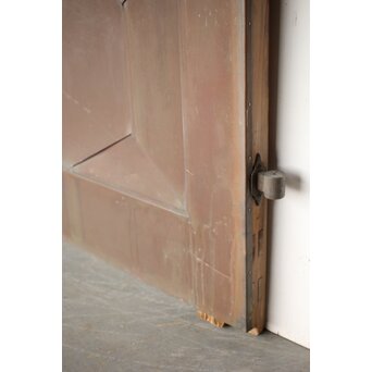 銅張門扉一対　W0154 