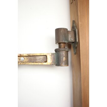 銅張門扉一対　W0154 雄金具が柱側