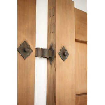 銅張門扉一対　W0154 