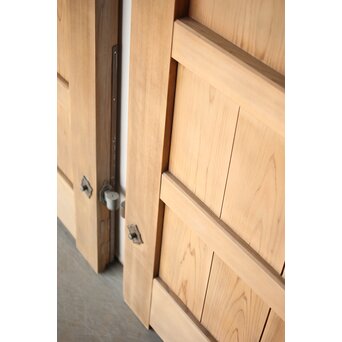 銅張門扉一対　W0154 