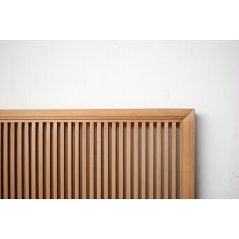 筬と菱組子の欄間 2枚1組　R0390 