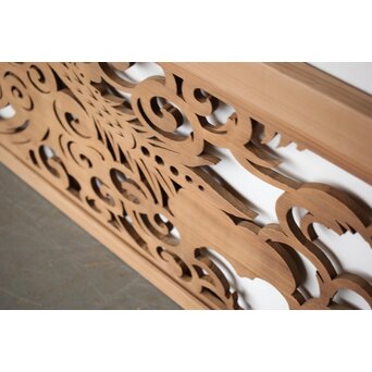 大型 雲龍透かし欄間　R0391 