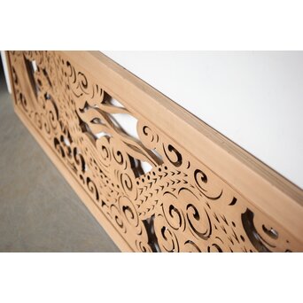 大型 雲龍透かし欄間　R0391 