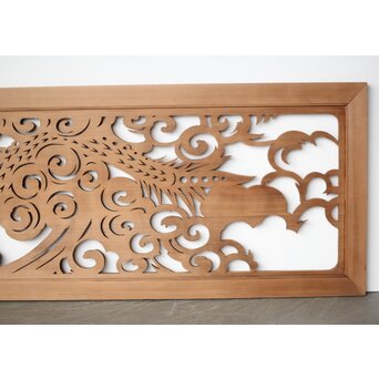 大型 雲龍透かし欄間　R0391 