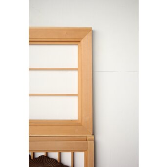 神代杉 鶴松書院欄間 3枚1組　R0393 