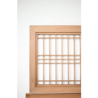 鶴松 書院欄間 5枚1組　R0394 