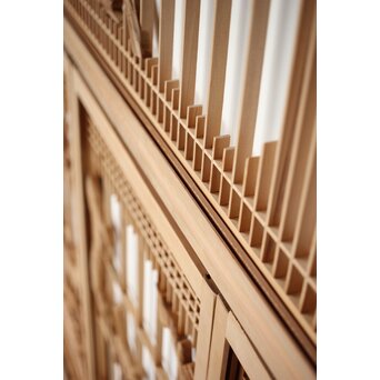 松竹梅 書院欄間 5枚1組　R0395 