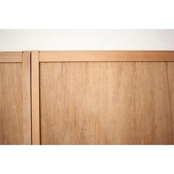 升格子の中型板戸 2枚1組　B1063 