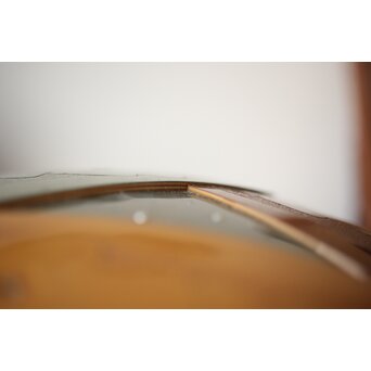 堆漆彫漆 紫陽花 蓋物　Q360 